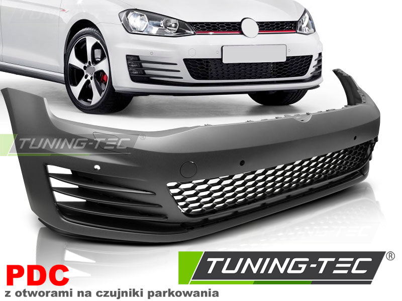 Pare-chocs avant sport avec PDC compatible VW Golf 7 13-17