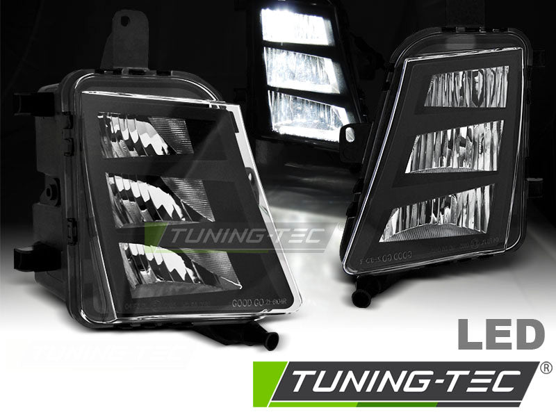 Phares antibrouillard sport à LED compatibles avec VW Golf 7 13-17