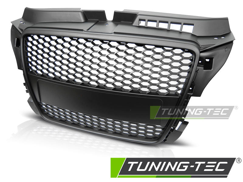 CALANDRE SPORT NOIRE compatible AUDI A3 (8P) 04.08-07.12