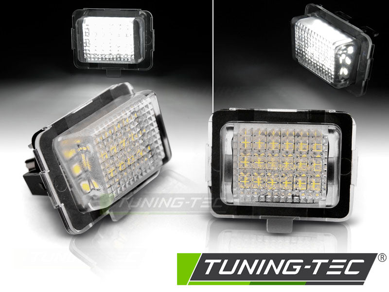 Feux de plaque d'immatriculation à LED compatibles avec MERCEDES W204 W212 C207 C216 W221