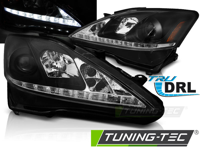 Feux de jour noirs pour Lexus IS 06-13