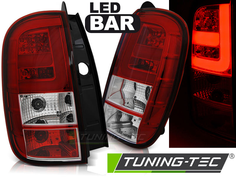 DACIA DUSTER 04.10 - Barre LED rouge et blanche