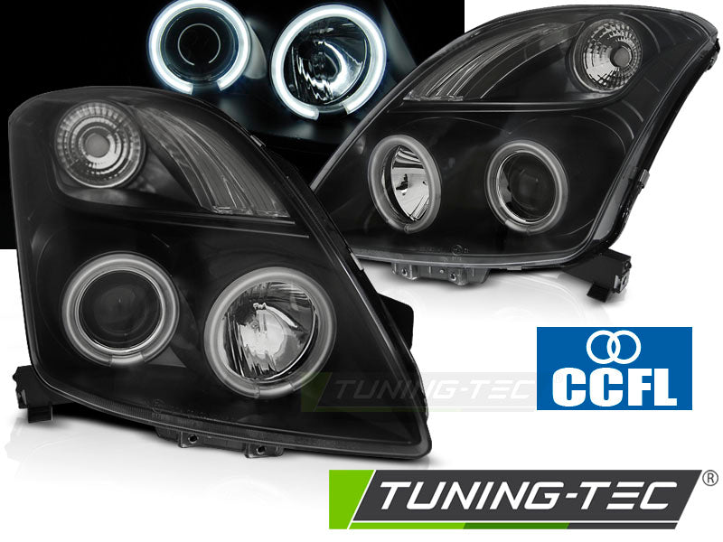 SUZUKI SWIFT 05.05-10 CCFL ANGEL EYES NOIR