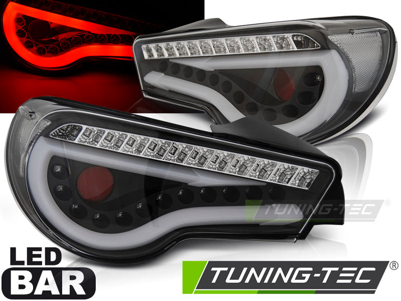 Barre LED noire TOYOTA GT86 12-16 SEQ