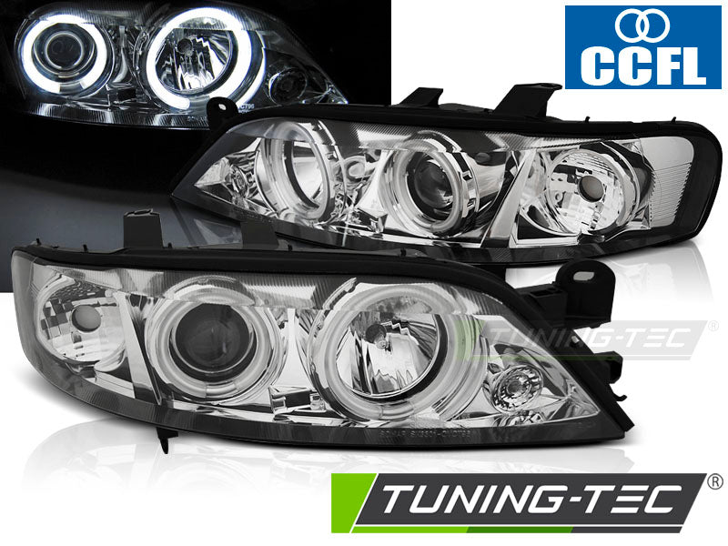 OPEL VECTRA B 99-03.02 ANGEL EYES CCFL CHROMÉ