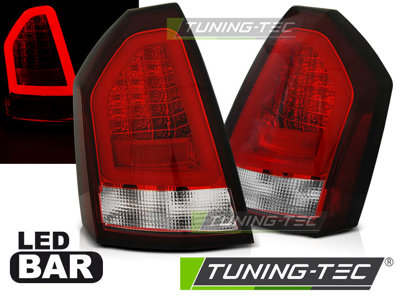 Barre LED rouge et blanche pour Chrysler 300C (2005-2008)