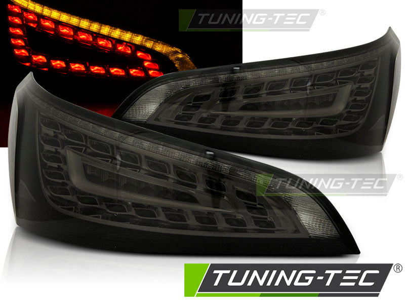 Feux arrière à LED fumés compatibles avec Audi Q5 08-12