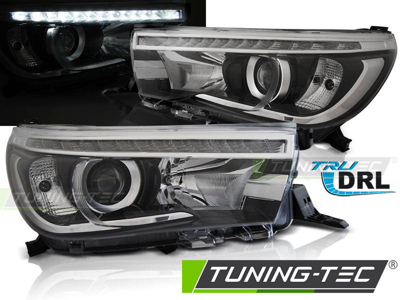 Projecteur LED TOYOTA HILUX 16 feux de jour noirs