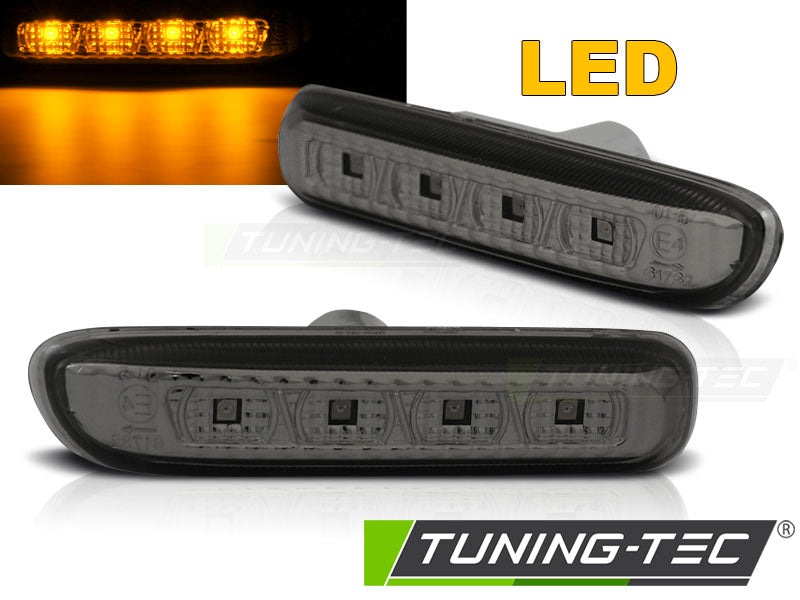Clignotant latéral à LED fumé compatible BMW E46 2D / 4D 98-01