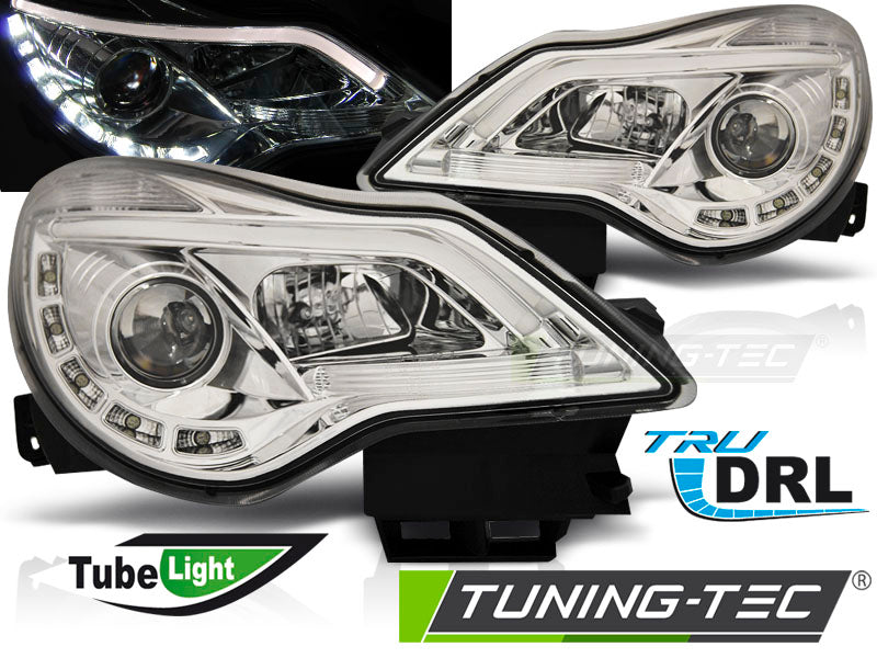 OPEL CORSA D 11-14 DRL CHROME