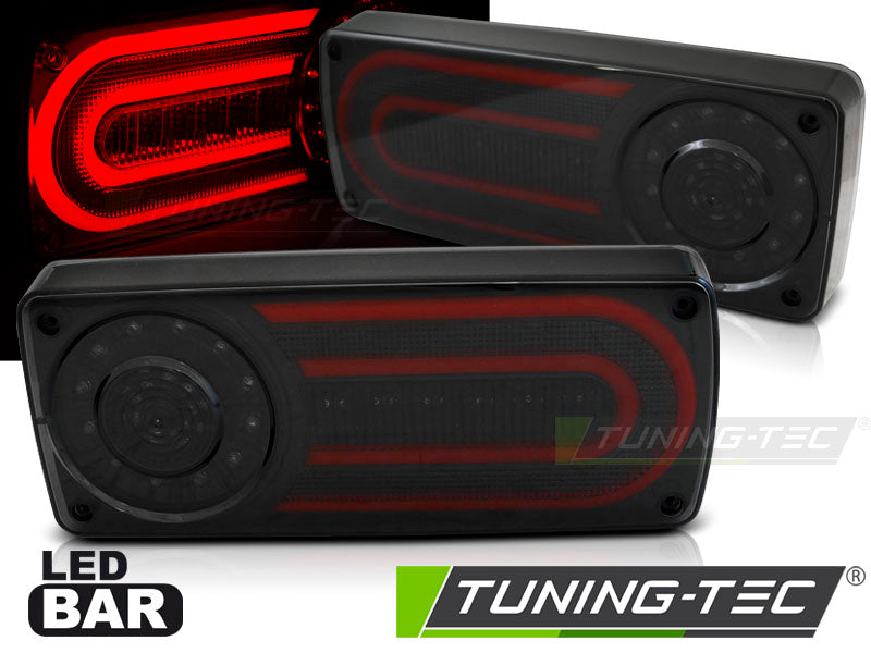 Feux arrière à LED fumés compatibles avec Mercedes W463 Classe G 90-12