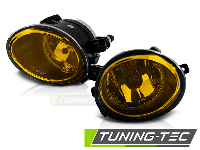 FEUX ANTIBROUILLARD JAUNES SPORT compatibles BMW E39 / E46