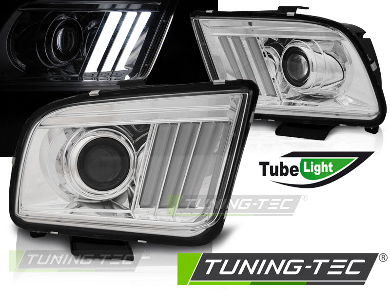 FORD MUSTANG 04-09 LUMIÈRE TUBE CHROMÉE