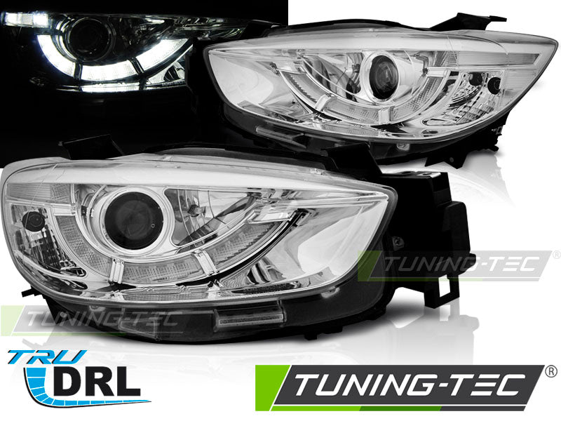 Feux de jour chromés pour Mazda CX5 (2011-2015)