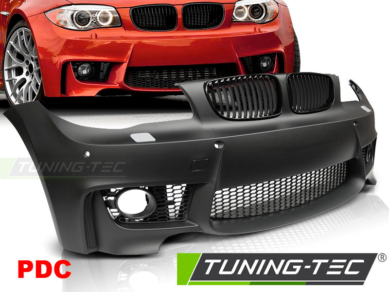 Pare-chocs avant style coupé sport avec PDC compatible BMW E81/82/87/88 04-13