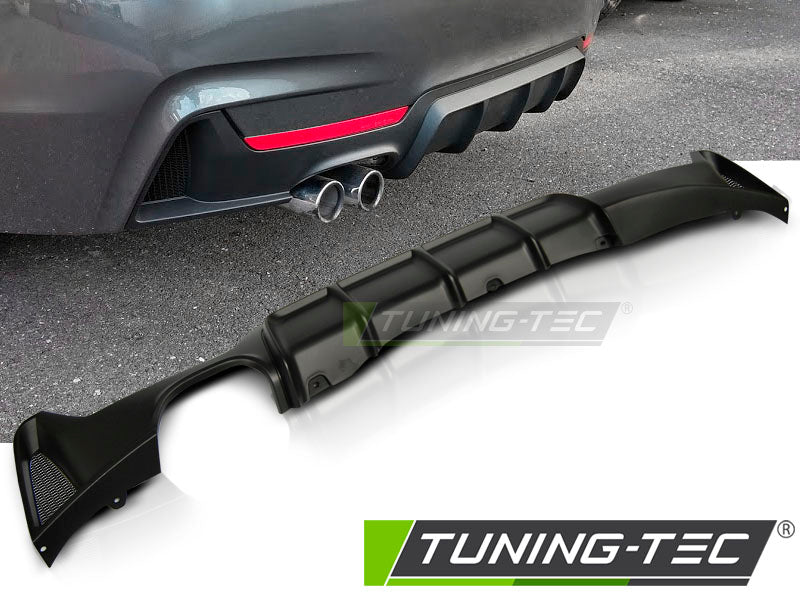 Diffuseur MP à sortie unique et double silencieux compatible BMW F32 / F33 13-20