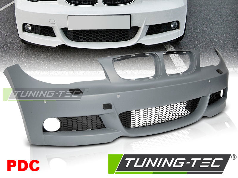 Pare-chocs avant sport PDC compatible BMW E81/E82/87/E88 LCI 07-13