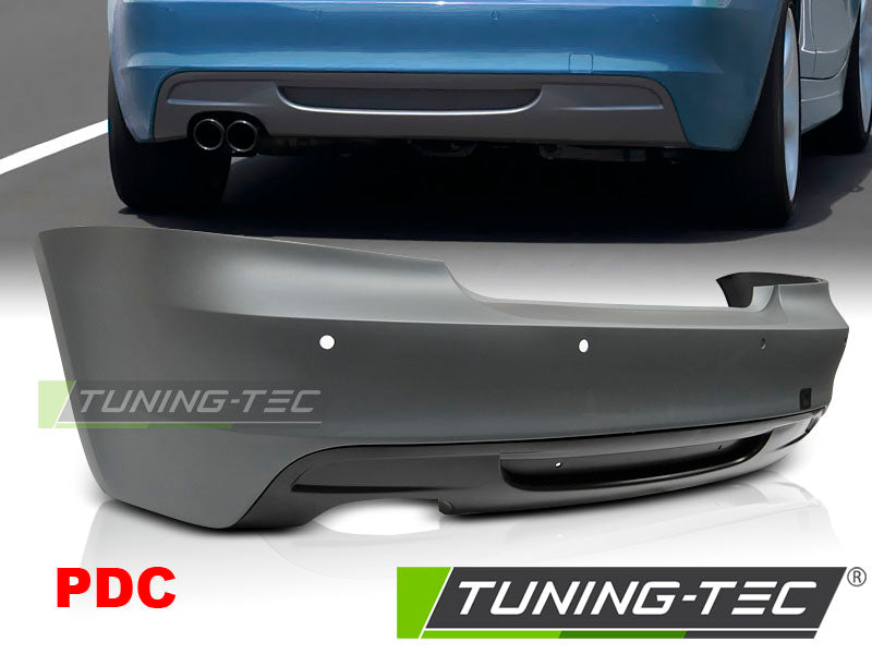 Pare-chocs arrière sport avec PDC compatible BMW E82 / E88 07-13