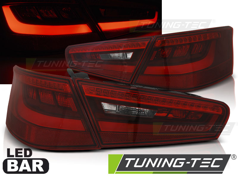 Feux arrière à LED rouge et blanc compatibles avec Audi A3 8V 3D 12-16