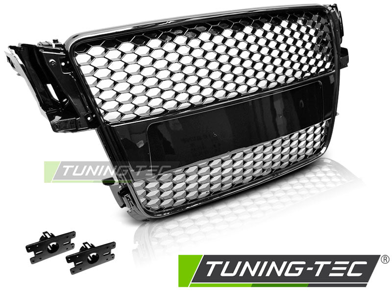 CALANDRE SPORT NOIR BRILLANT compatible AUDI A5 07-06.11