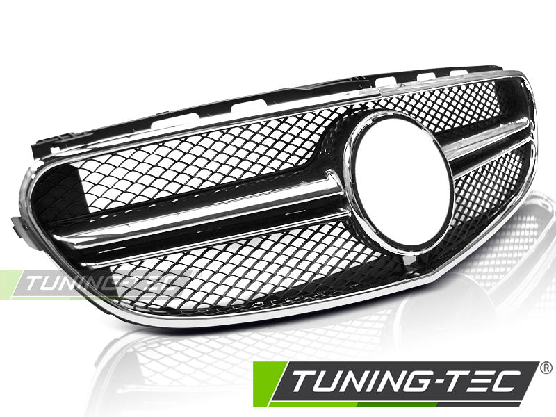 CALANDRE SPORT NOIRE CHROMÉE compatible MERCEDES W212 13-16