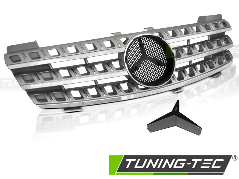 CALANDRE SPORT ARGENTÉ CHROMÉE compatible MERCEDES W164 05-08