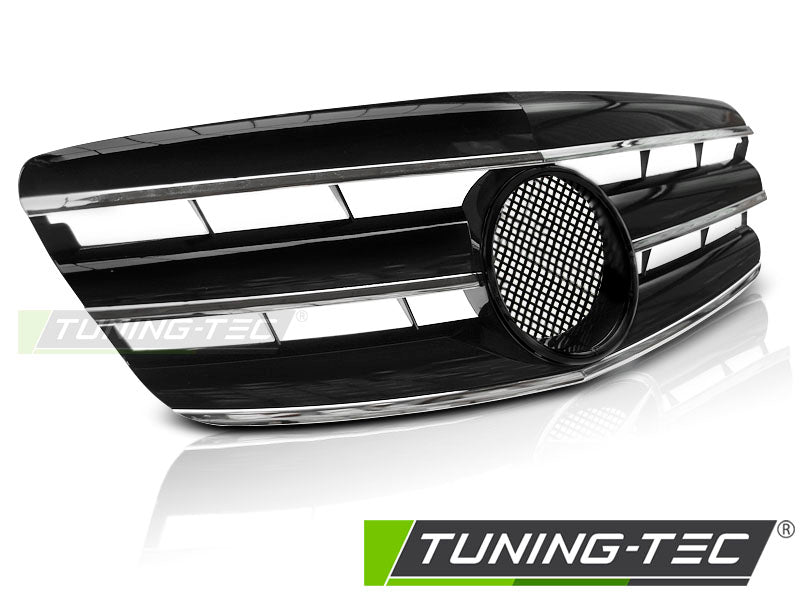 CALANDRE SPORT NOIRE CHROMÉE compatible MERCEDES W221 05-09