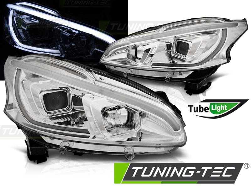 PEUGEOT 208 12-15 TUBE LIGHT CHROME