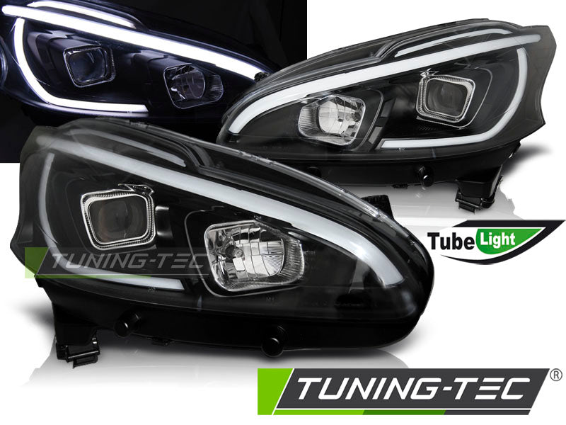 PEUGEOT 208 12-15 LUMIÈRE TUBE NOIRE
