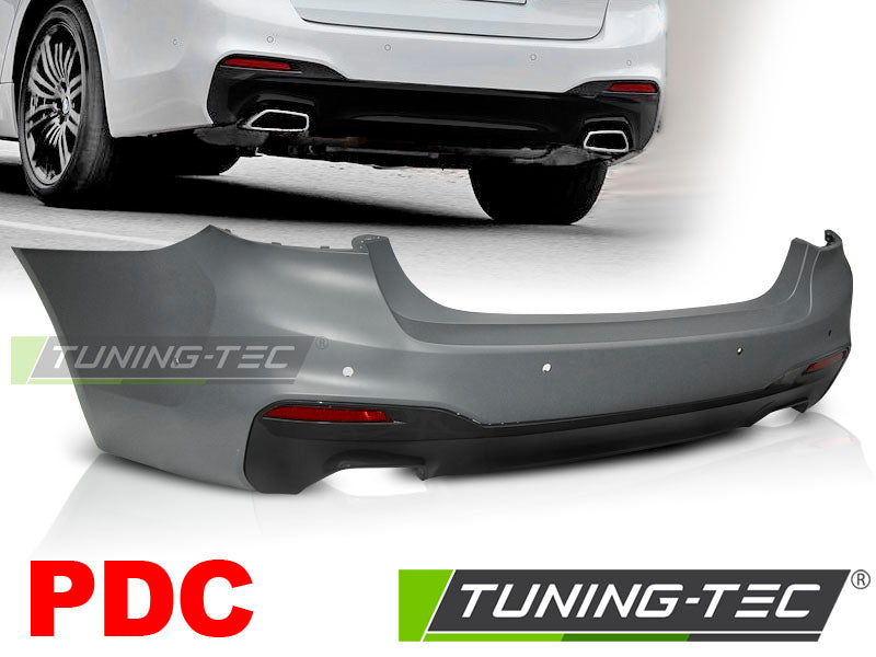 Pare-chocs arrière style sport avec PDC compatible BMW G30 17-20