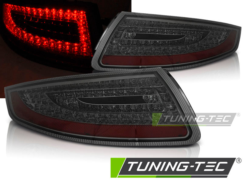 Feux arrière à LED fumés compatibles avec Porsche 911 997 (2004-2009)