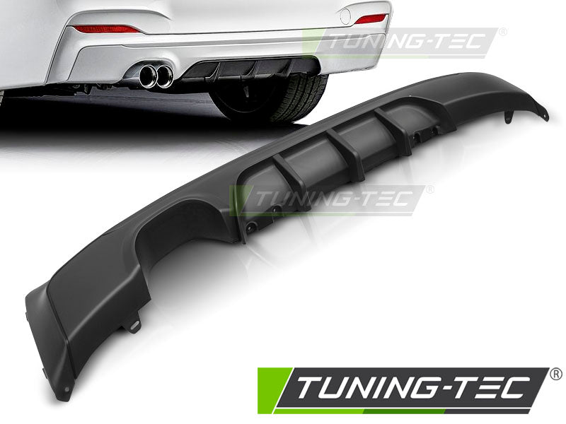 Diffuseur MP à sortie unique et double silencieux compatible BMW F22 / F23