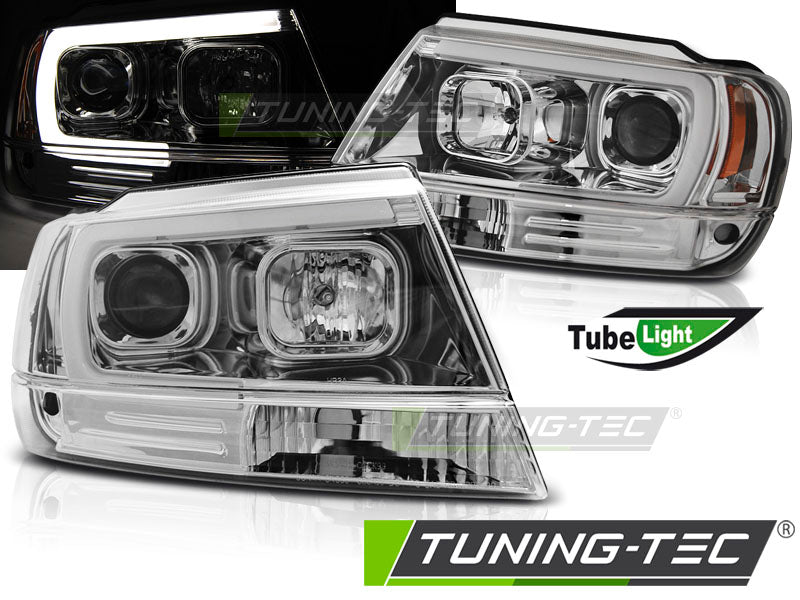 JEEP GRAND CHEROKEE 99-05.05 LUMIÈRE TUBE CHROMÉE