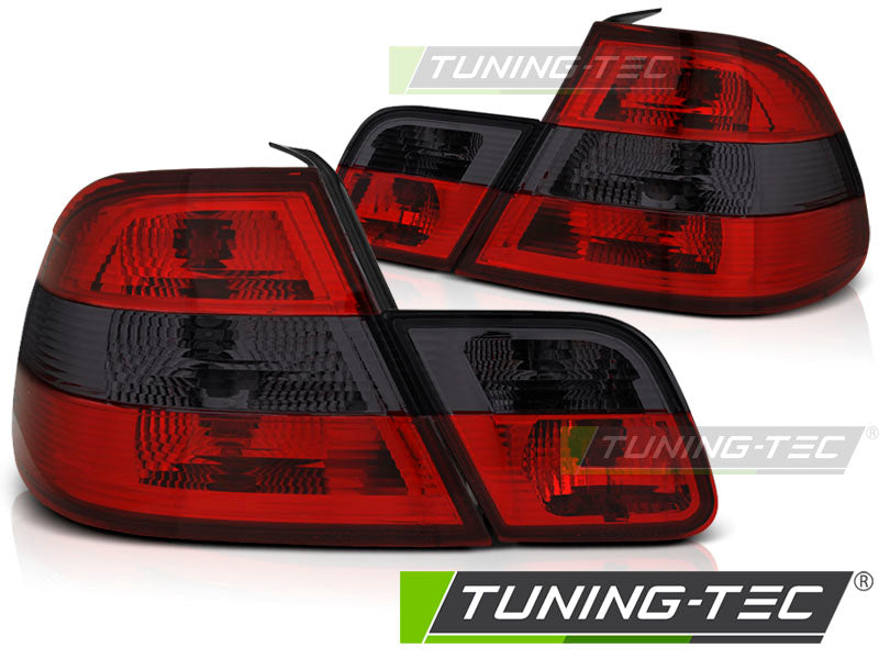 Feux arrière fumés rouges compatibles BMW E46 Coupé 04.99-03.03