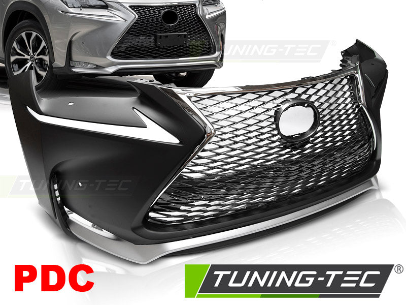 Pare-chocs avant style F Sport avec PDC compatible avec Lexus NX 14-04.17