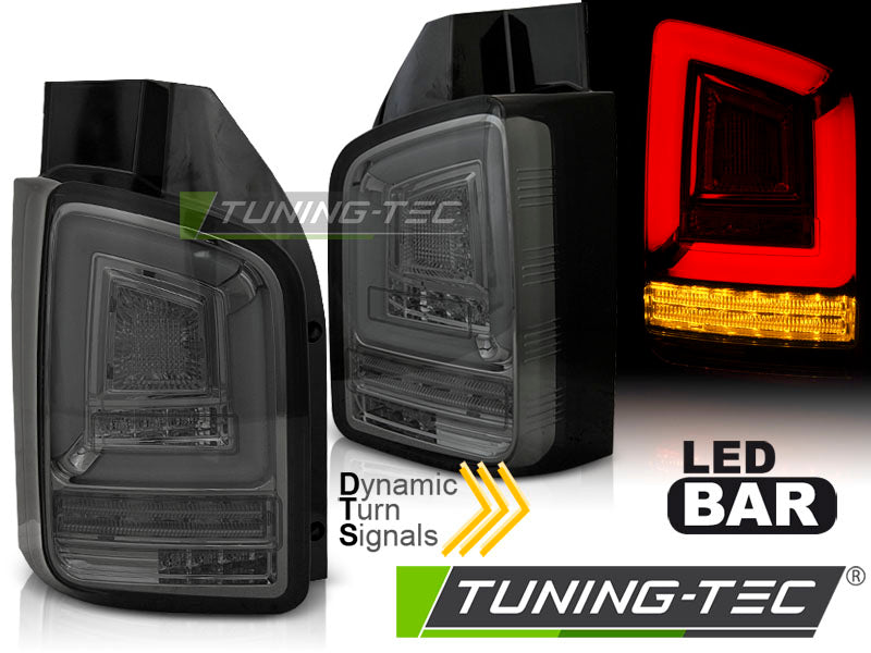 Feux arrière à LED fumés SEQ compatibles VW T6 15-19 TR