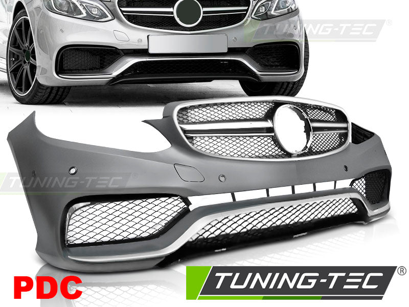 Pare-chocs avant sport avec PDC compatible avec Mercedes W212 13-16