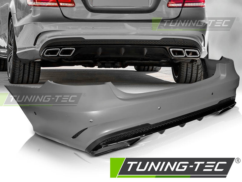 Pare-chocs arrière sport compatible avec Mercedes W212 13-16 4 portes