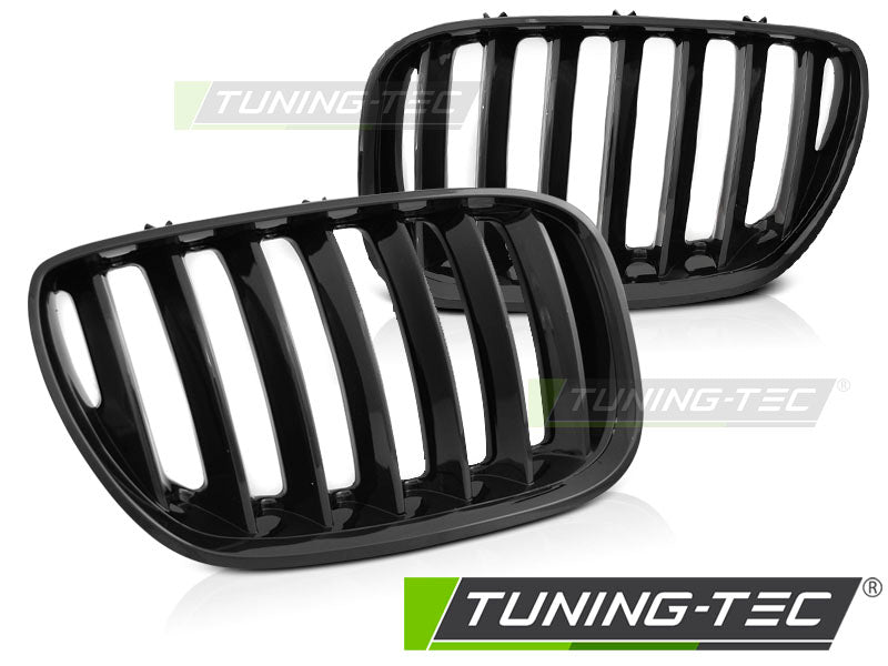 Calandre noire brillante compatible avec BMW X5 E53 LCI 04-06