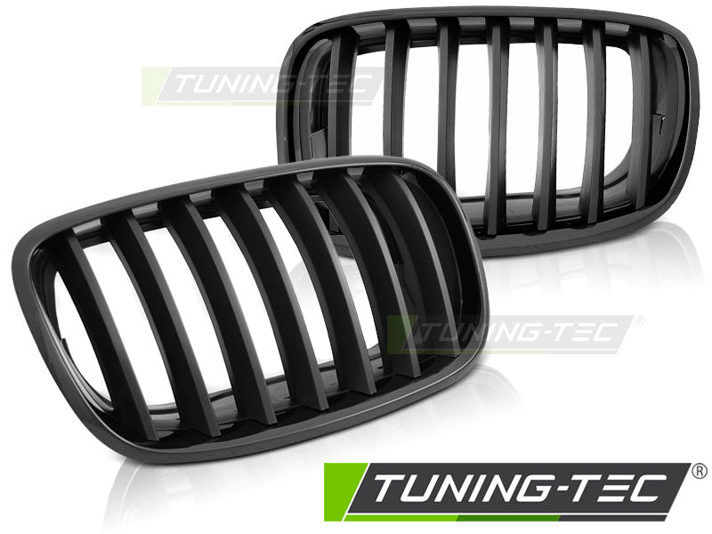 Calandre noire brillante ou mate compatible BMW X5 E70 X6 E71 08-