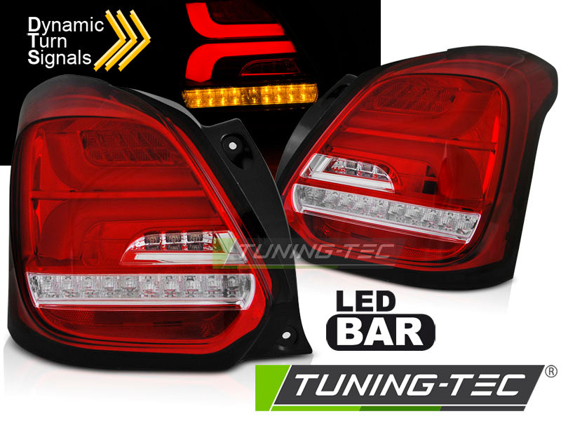 SUZUKI SWIFT VI 17-23 SÉQUENCE DE LED ROUGE ET BLANCHE