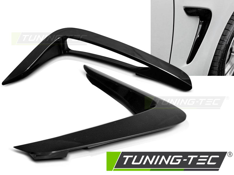 Bandes noires brillantes compatibles BMW F32 / F33 / F36 13-20