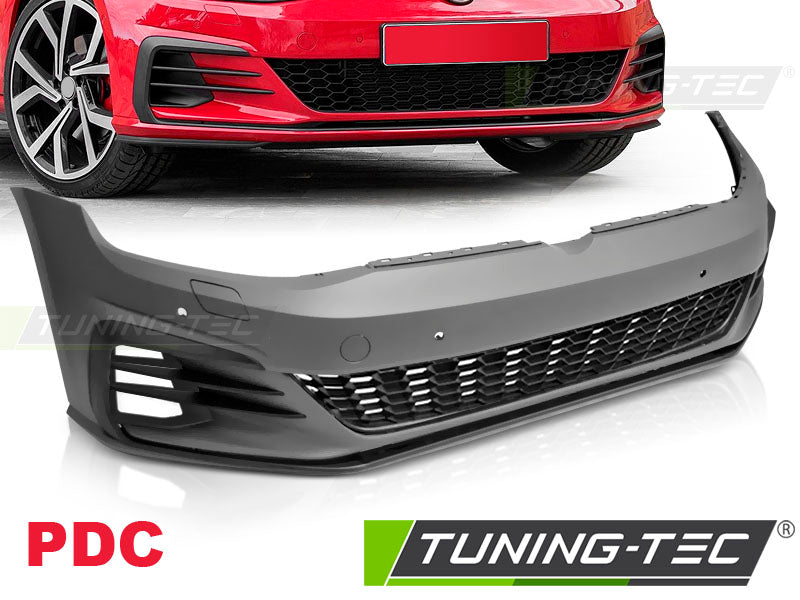 Pare-chocs avant sport PDC compatible VW Golf VII 17-19