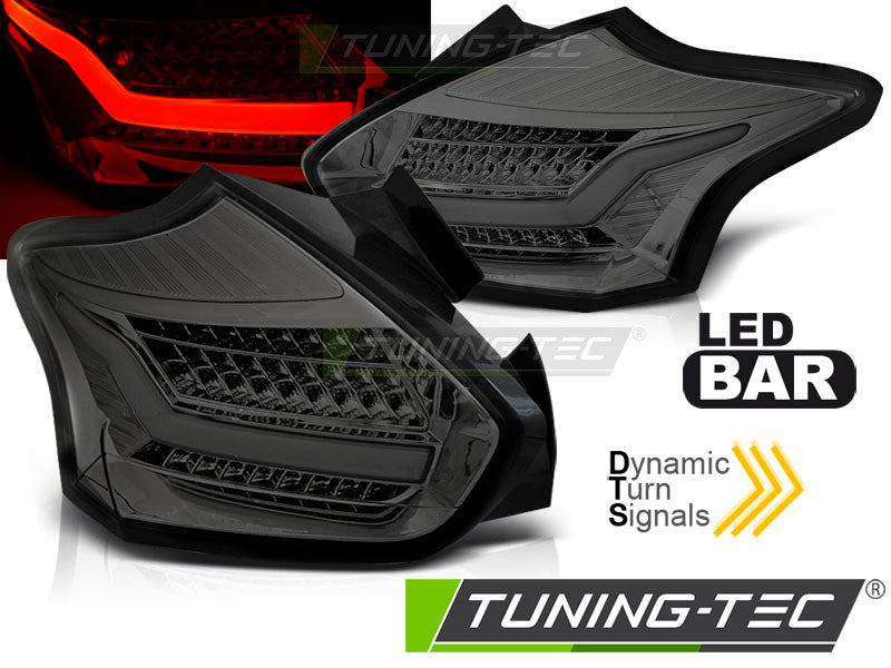 FORD FOCUS 3 15-18 HAYON FEU SÉQUENCE LED