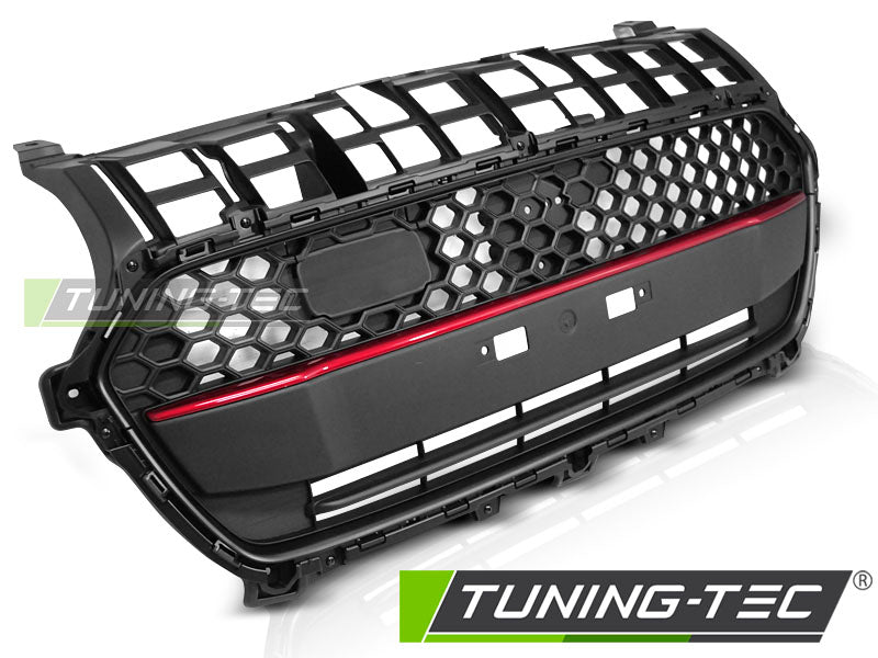 SUZUKI SWIFT VI 17-20 NOIR ROUGE LIGNE STYLE SPORT