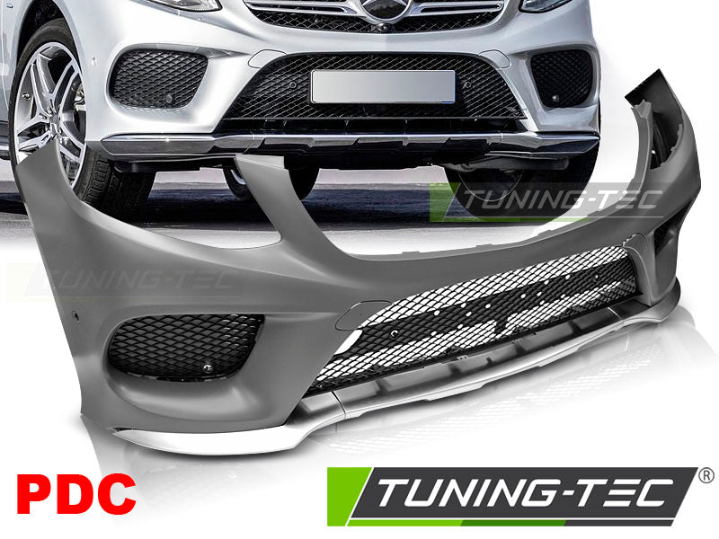 Pare-chocs avant sport avec PDC compatible avec MERCEDES GLE W166 15-19