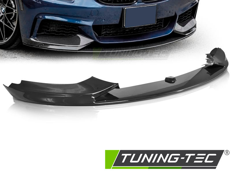 Aileron avant style performance noir brillant compatible BMW F32/F33/F36 13-20