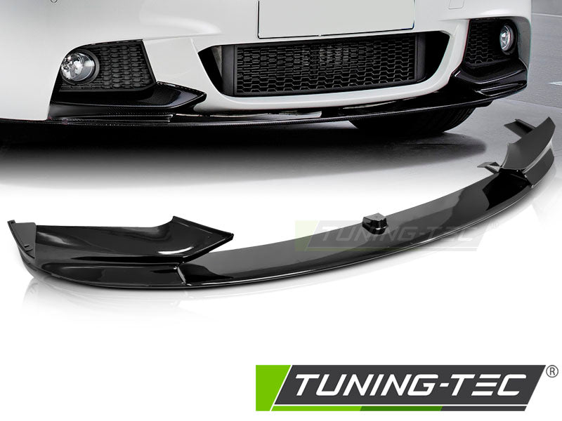 Aileron avant style performance noir brillant compatible BMW F10/F11/F18 11-16