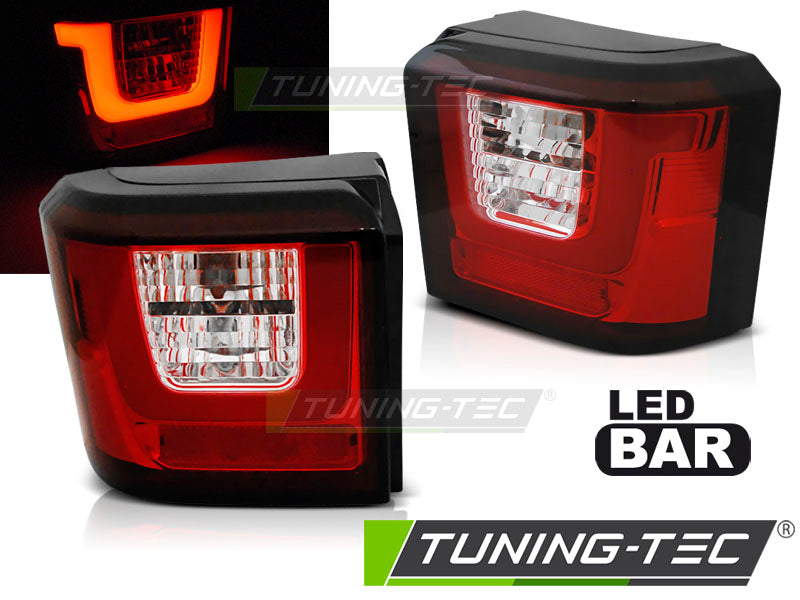 Feux arrière à LED rouges et blancs compatibles avec VW T4 90-03.03