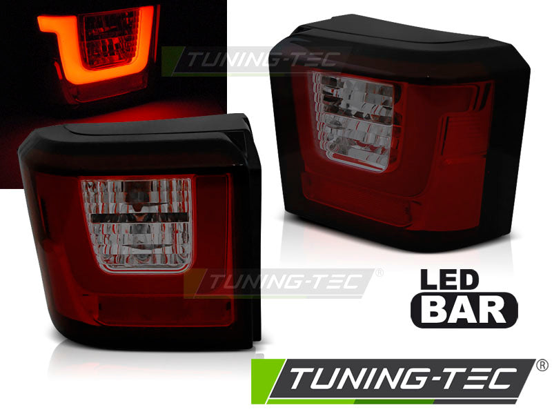 Feux arrière à LED rouges fumés compatibles VW T4 90-03.03